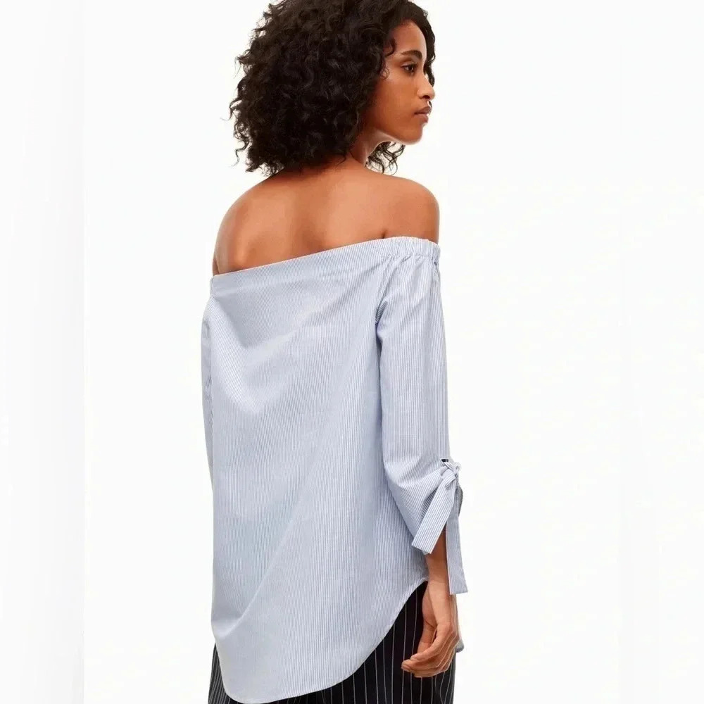 Aritzia Babaton Malik Boat Neck Blouse | Women’s Size XS - Picture 2 of 9